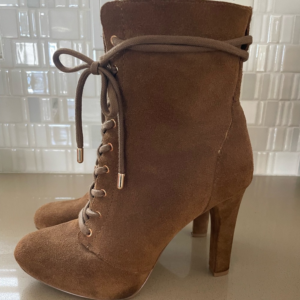 INC Suede Boots